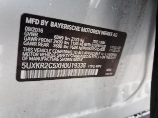 2017 BMW X5 SDRIVE35I  