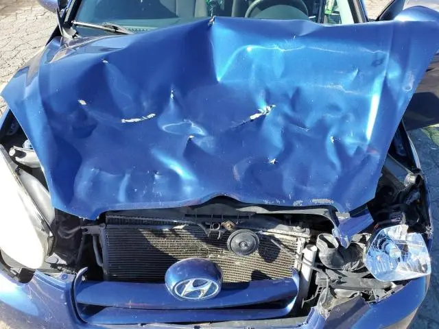 2010 HYUNDAI ACCENT BLUE  