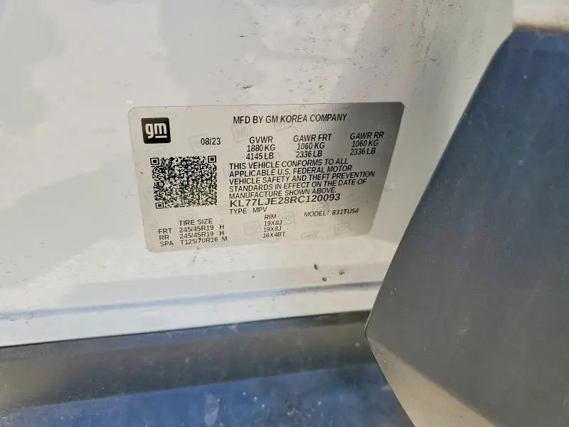 2024 CHEVROLET TRAX 2RS  