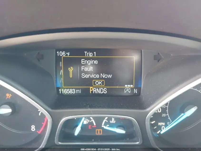 2017 FORD ESCAPE TITANIUM