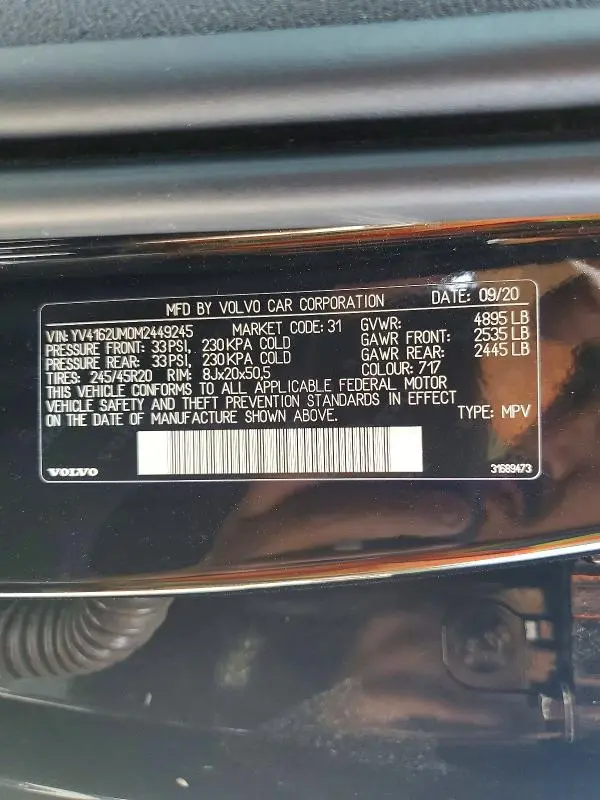 2021 VOLVO XC40 T5 R-DESIGN  