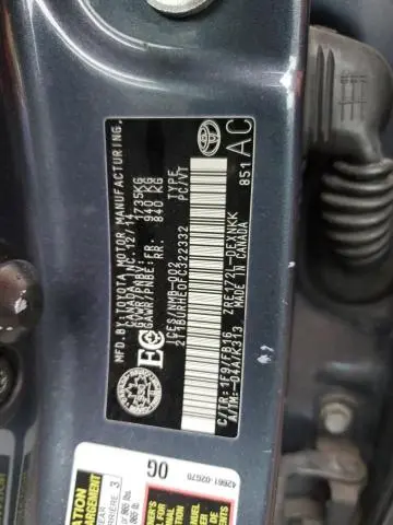 2015 TOYOTA COROLLA L  