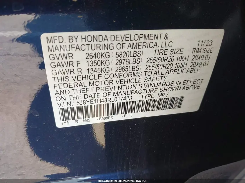 2024 ACURA MDX TECHNOLOGY PACKAGE