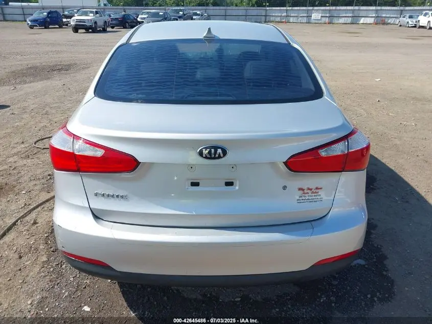 2015 KIA FORTE LX