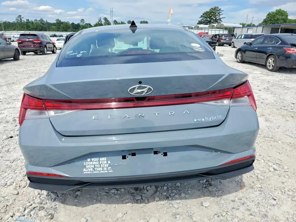 2021 HYUNDAI ELANTRA BLUE  