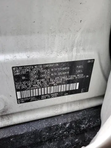 2022 TOYOTA VENZA LE  