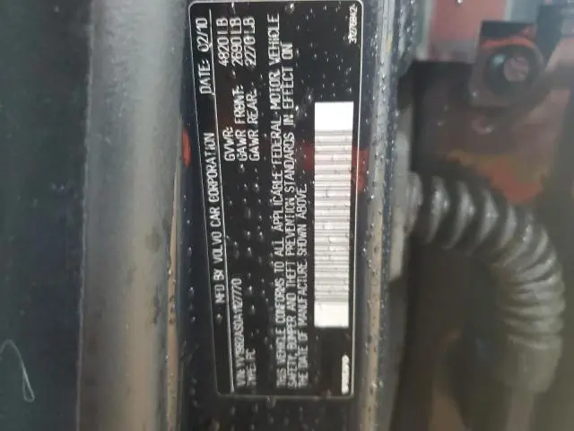 2010 VOLVO S80 3.2  