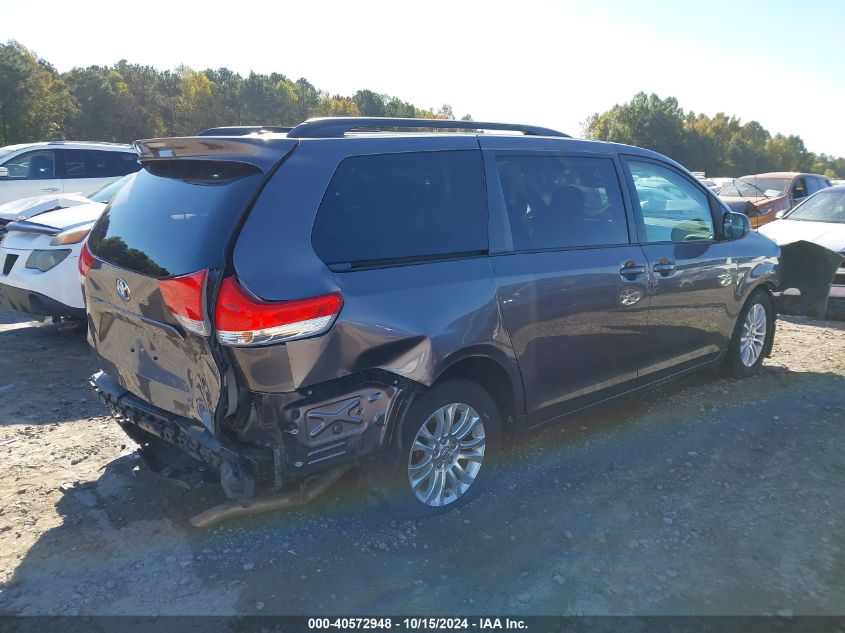 2013 TOYOTA SIENNA XLE V6 8 PASSENGER