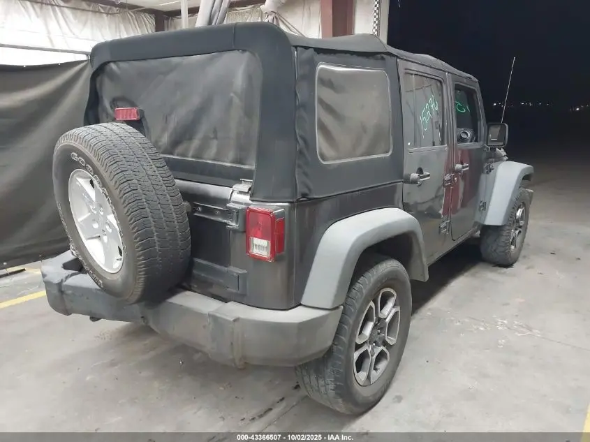 2018 JEEP WRANGLER JK UNLIMITED SPORT S 4X4