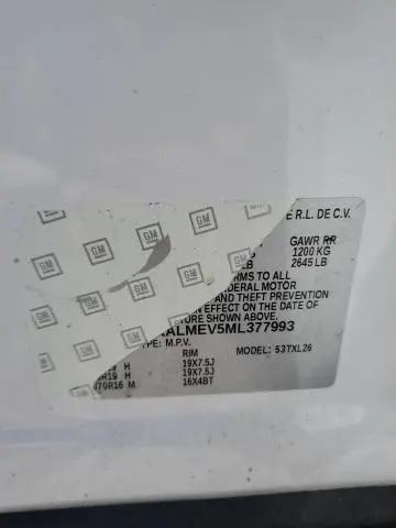 2021 GMC TERRAIN SLE  