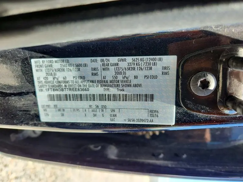 2024 FORD F350 SUPER DUTY  