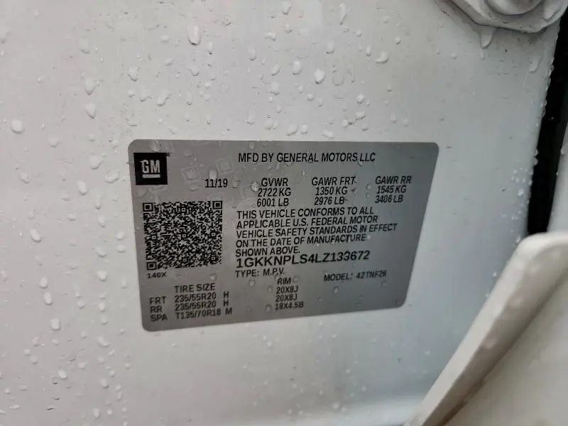 2020 GMC ACADIA DENALI  