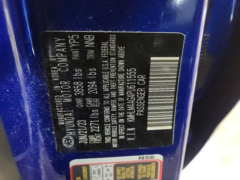 2023 HYUNDAI ELANTRA SEL  