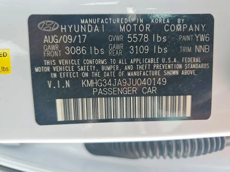 2018 GENESIS G90 PREMIUM  