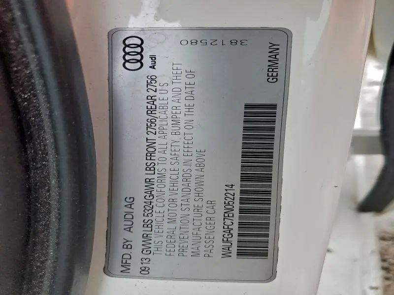 2014 AUDI A6 PREMIUM PLUS  