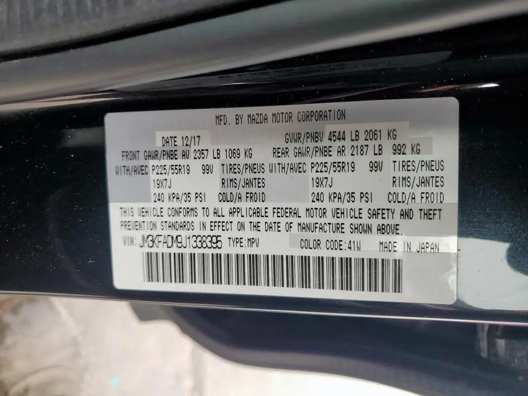 2018 MAZDA CX-5 GRAND TOURING