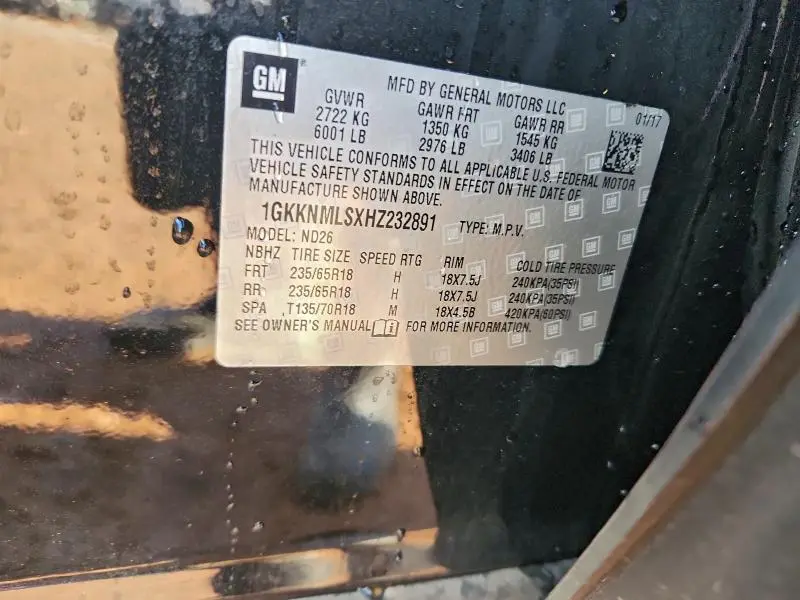 2017 GMC ACADIA SLT-1  