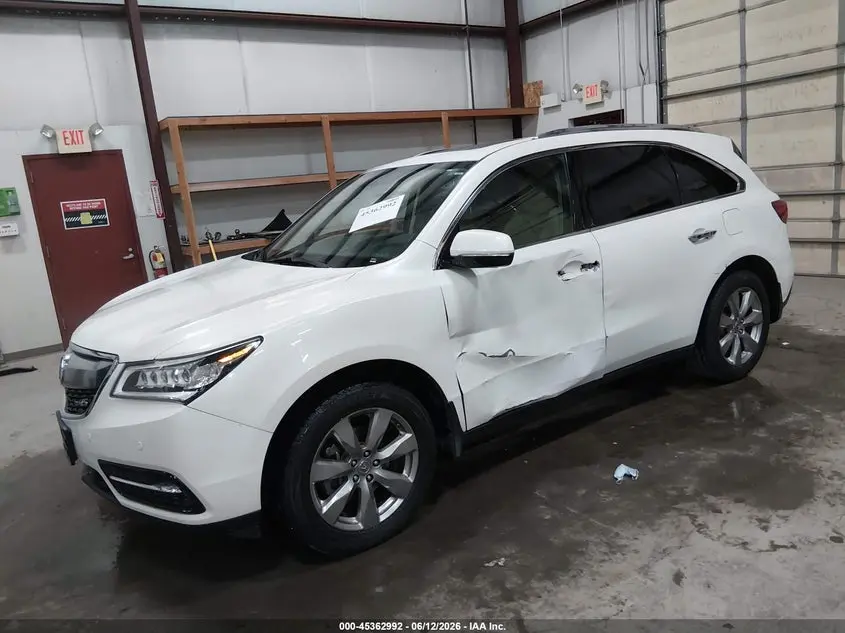 2015 ACURA MDX ADVANCE PKG W/ENTERTAINMENT PKG