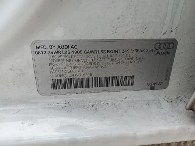 2013 AUDI A4 PREMIUM PLUS  