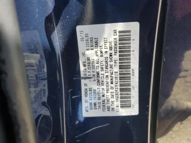 2015 HONDA ACCORD LX  