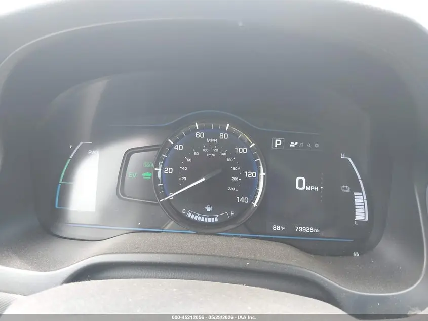 2018 HYUNDAI IONIQ HYBRID BLUE