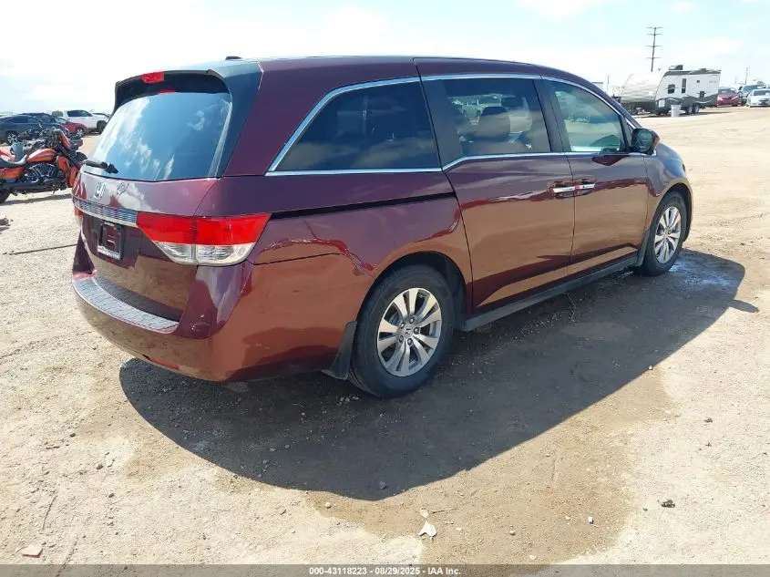 2016 HONDA ODYSSEY EX-L