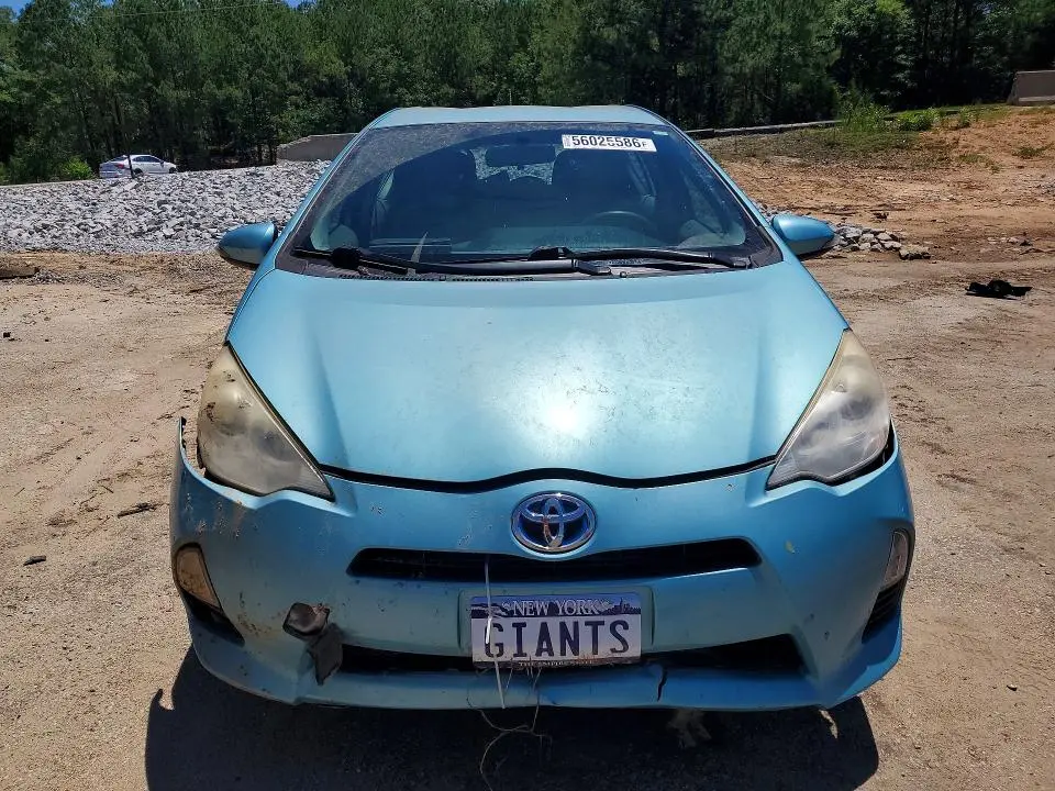 2012 TOYOTA PRIUS C ONE  