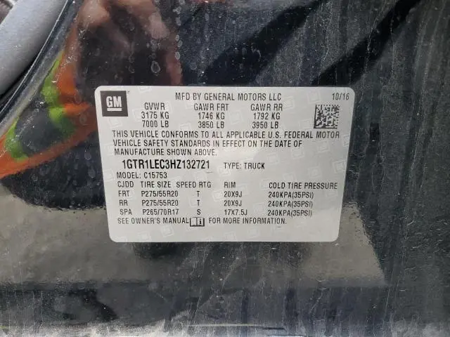 2017 GMC SIERRA C1500  
