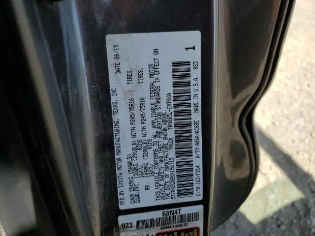 2019 TOYOTA TACOMA ACCESS CAB  