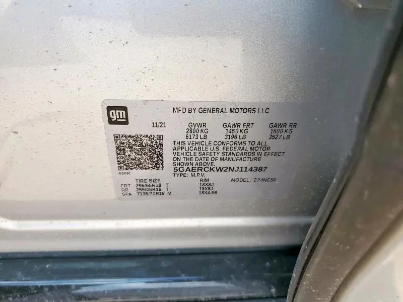 2022 BUICK ENCLAVE PREMIUM  