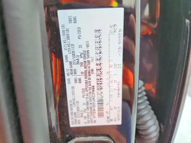 2018 FORD F150 SUPERCREW  