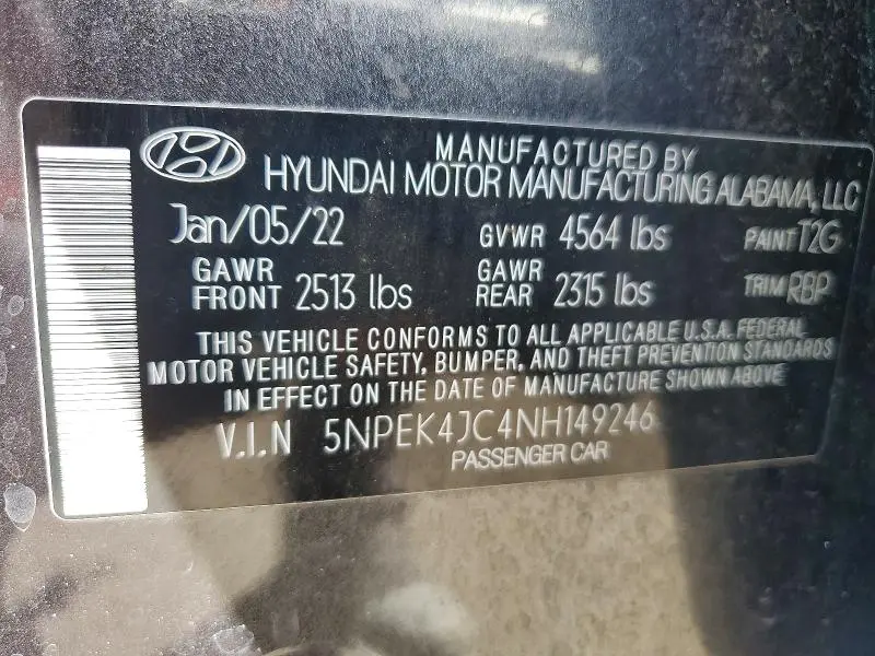 2022 HYUNDAI SONATA N LINE  