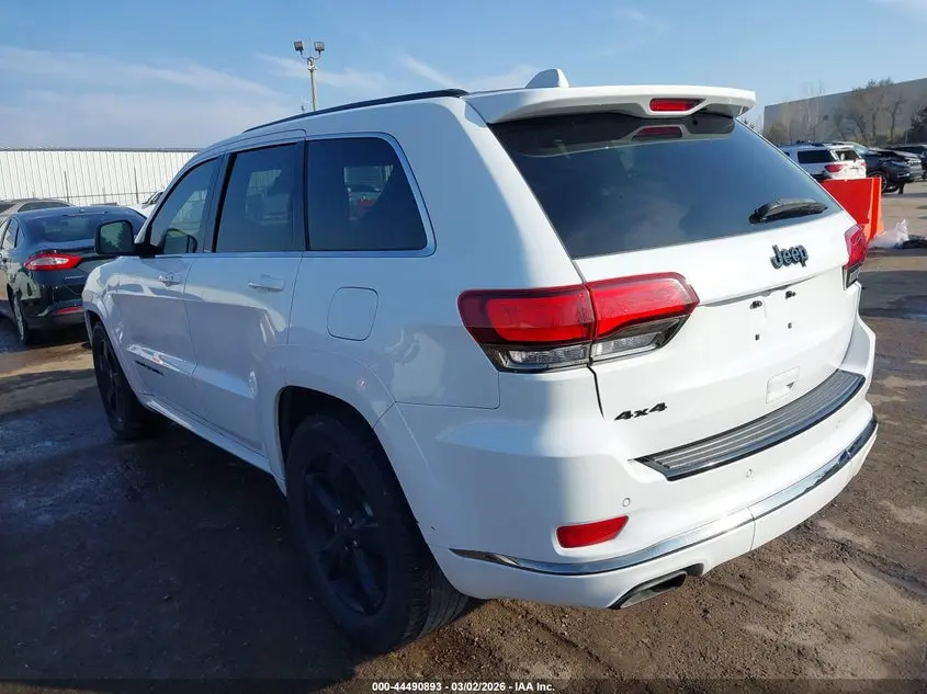 2016 JEEP GRAND CHEROKEE HIGH ALTITUDE