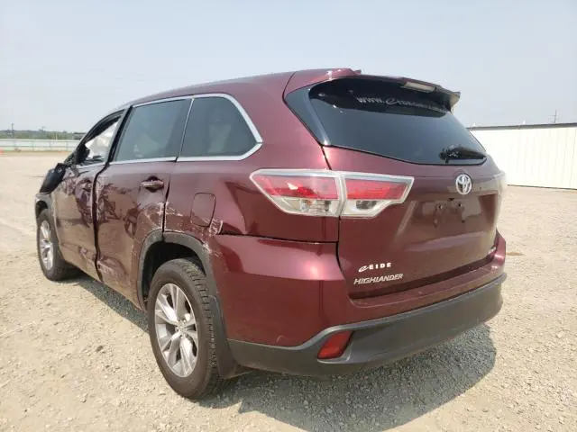 2015 TOYOTA HIGHLANDER LE