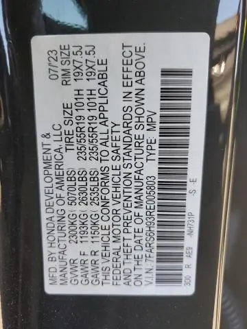 2024 HONDA CR-V SPORT TOURING  