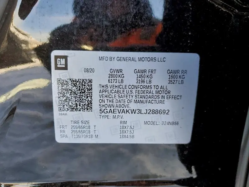 2020 BUICK ENCLAVE ESSENCE  