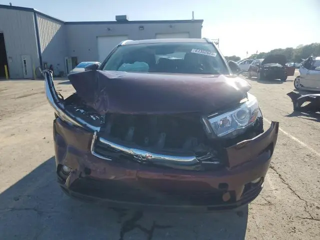 2016 TOYOTA HIGHLANDER XLE  
