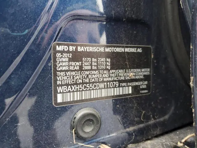 2012 BMW 528 XI  