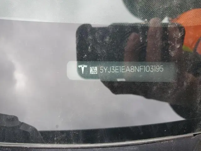 2022 TESLA MODEL 3   