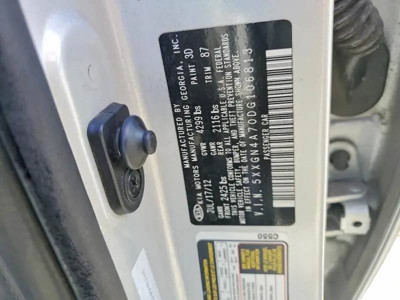 2013 KIA OPTIMA EX  