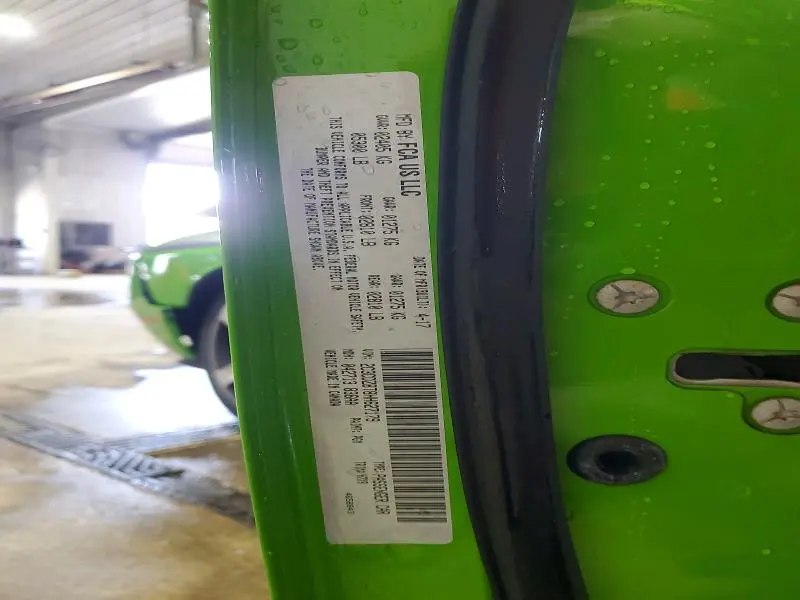 2017 DODGE CHALLENGER R  