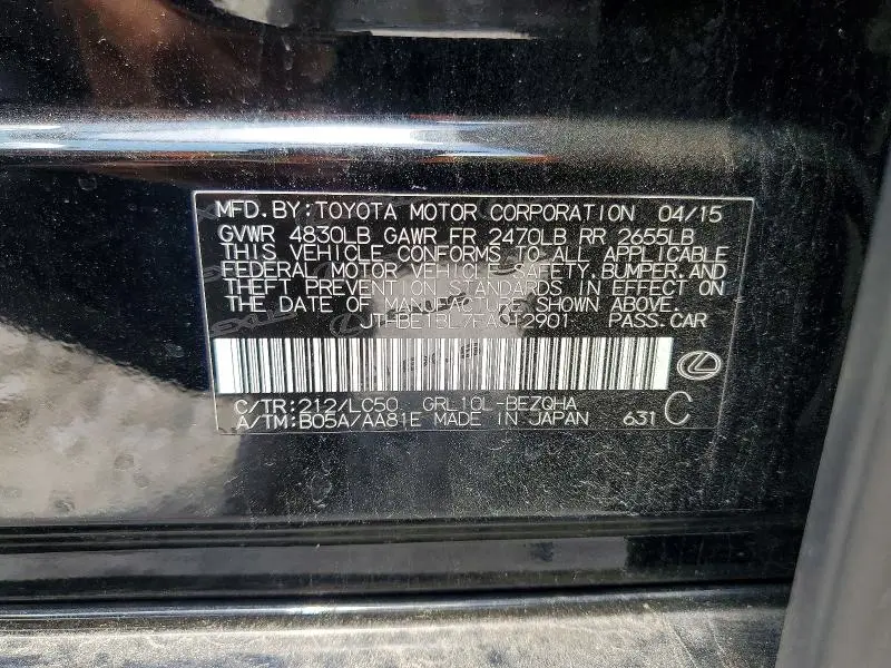 2015 LEXUS GS 350  