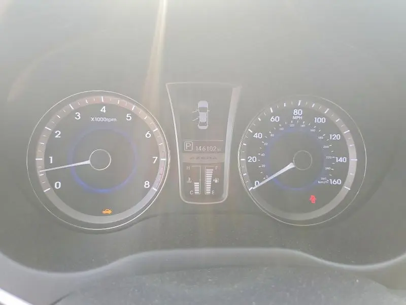 2012 HYUNDAI AZERA BASE  