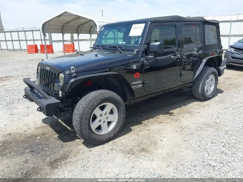 2018 JEEP WRANGLER JK UNLIMITED SPORT S 4X4