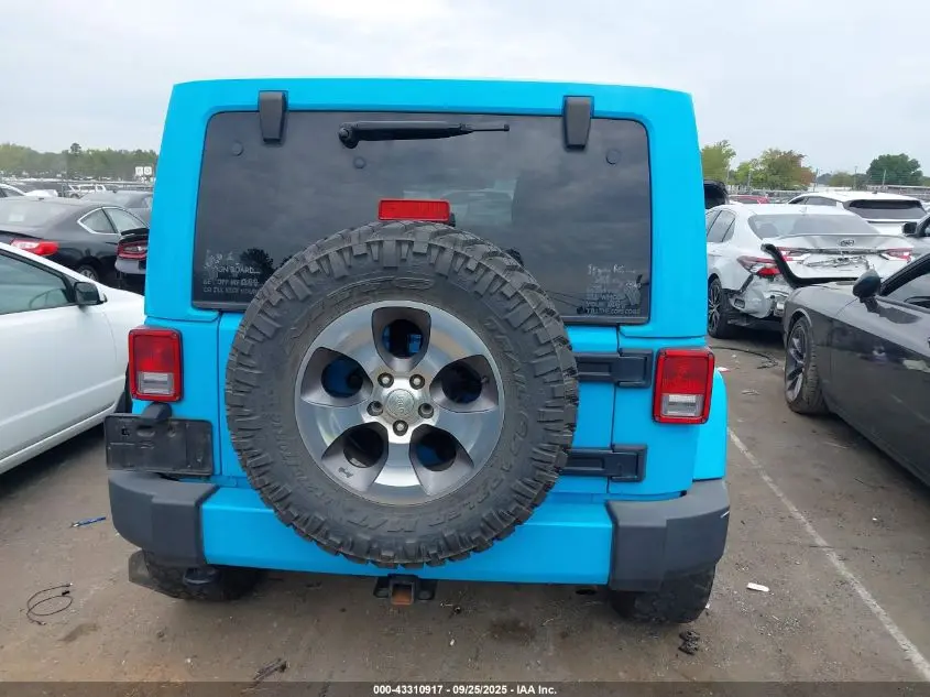 2017 JEEP WRANGLER UNLIMITED SAHARA 4X4