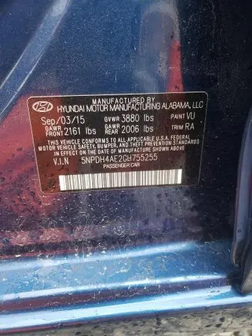 2016 HYUNDAI ELANTRA SE