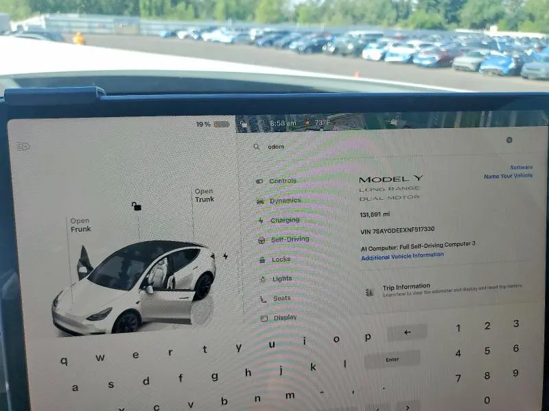 2022 TESLA MODEL Y   