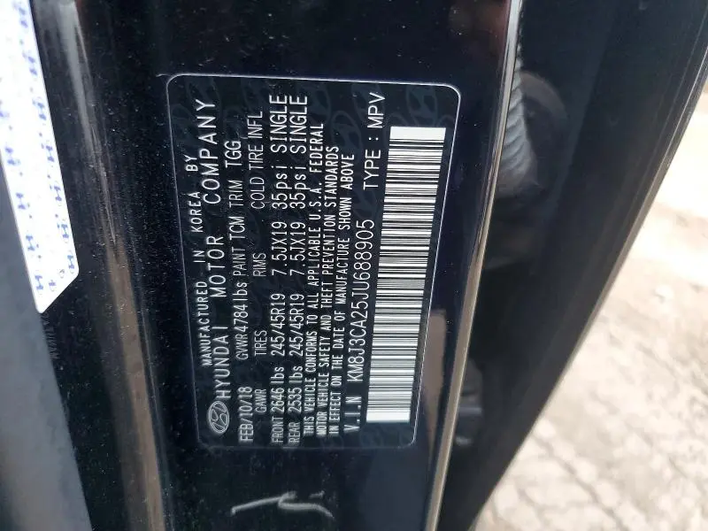 2018 HYUNDAI TUCSON VALUE  