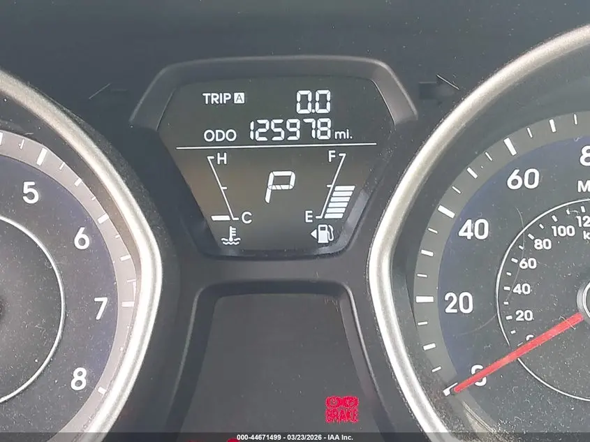 2013 HYUNDAI ELANTRA GLS