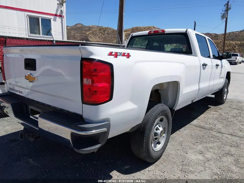 2018 CHEVROLET SILVERADO 2500HD WT